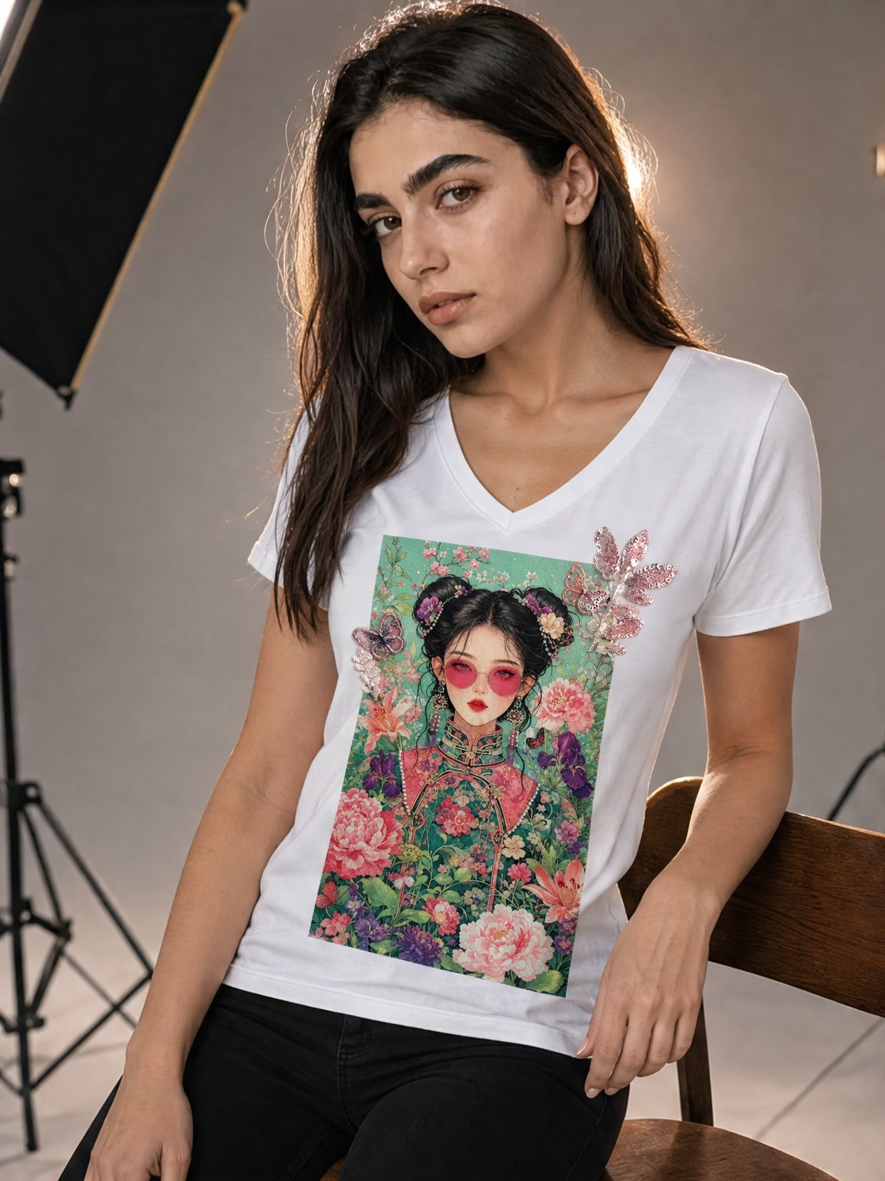 Printed T-shirts with a touch of handcrafted artistry
