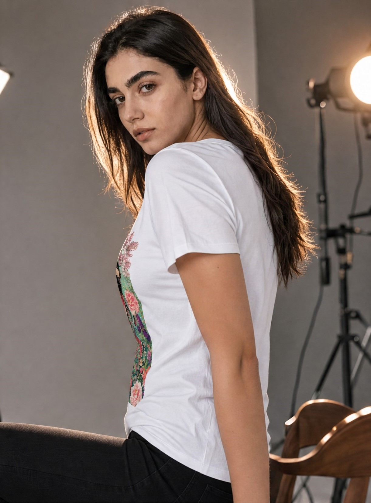 Printed T-shirts with a touch of handcrafted artistry