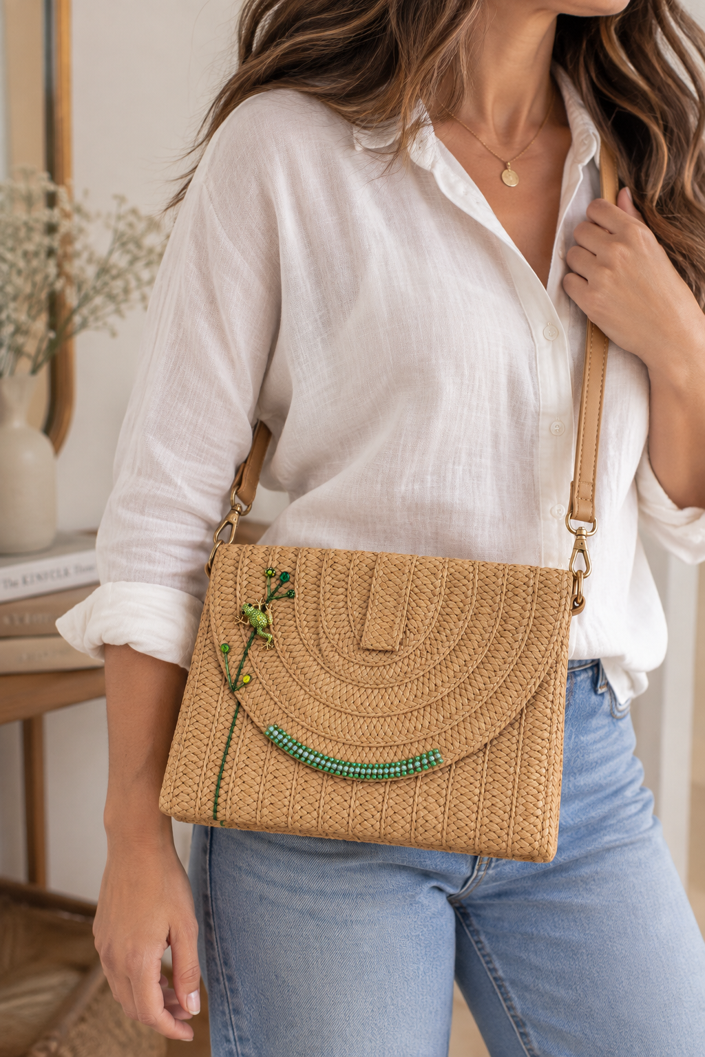 The Emerald Frog Raffia