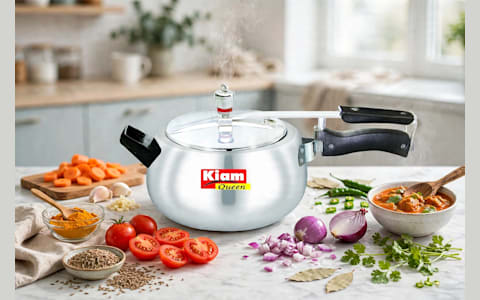 Cooking with the Kiam Queen Curved Body Pressure Cooker 3.5 Litre