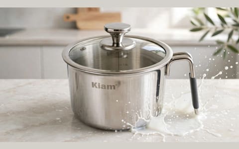 What to Look for in a Milk Pan: Exploring the Kiam Natural Milk Boiler Premium 18cm 2.5L