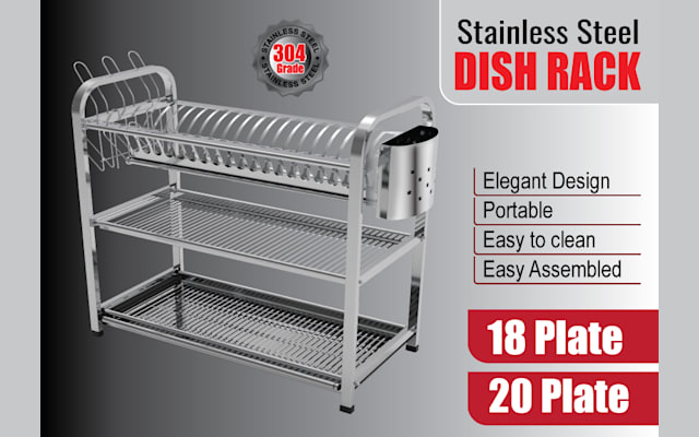 Organizing Your Kitchen Counter with the SKB SDR-302 Dish Rack