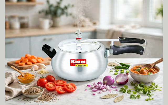 Cooking with the Kiam Queen Curved Body Pressure Cooker 3.5 Litre