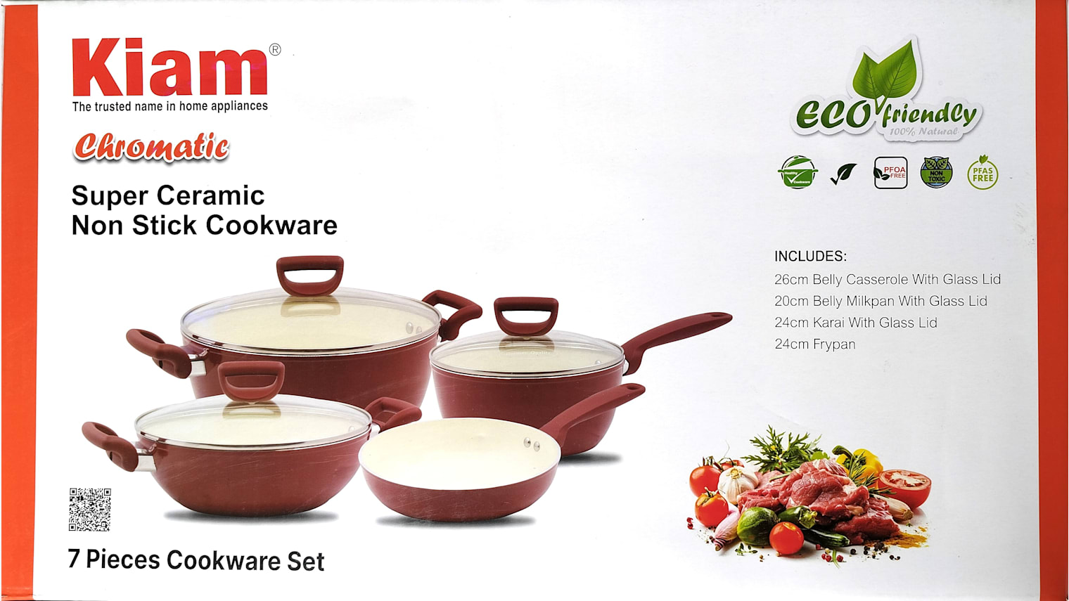 Kiam Chromatic 7 Piece Ceramic Cookware Set Buying Guide