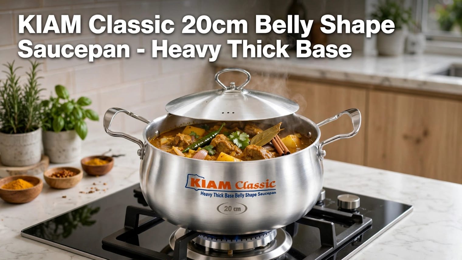 Choosing and Caring for the Kiam Classic Belly Shape Saucepan 20 cm