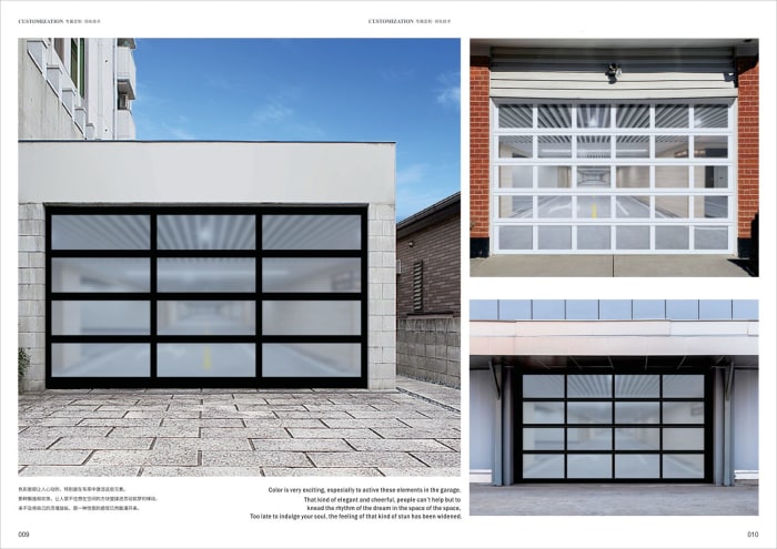 Garage Doors — Aluminium Sectional — page 6