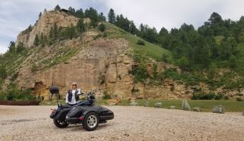 A Week of Sturgis Motorcycle Ride Maps: Day 2