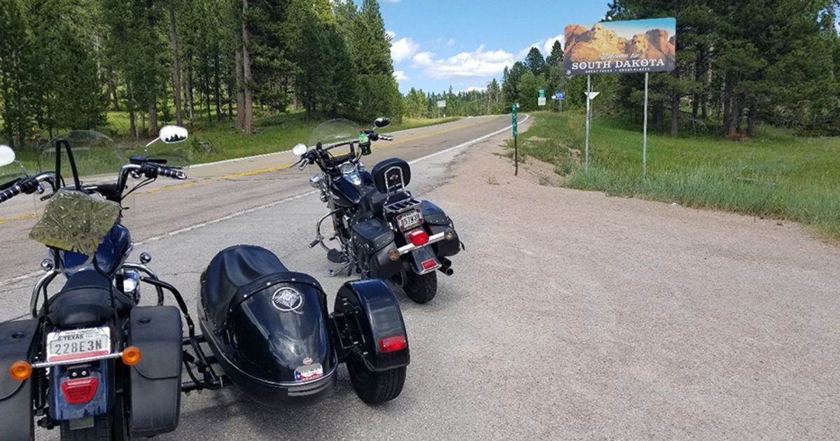 A Week of Sturgis Motorcycle Ride Maps: Day 4
