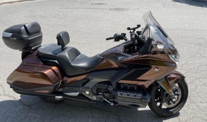 2018 Honda GL1800 Gold Wing motorcycle rental in Mountain View, CA