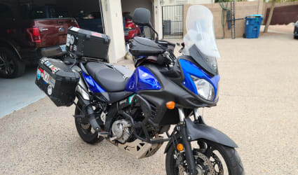 2014 Suzuki V-Strom 650 ABS Adventure motorcycle rental in Yuma, AZ