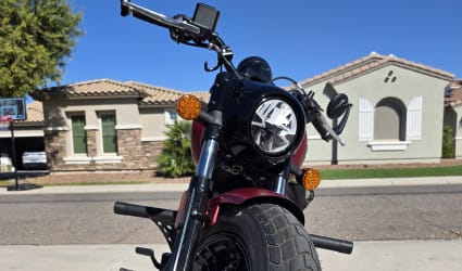 2025 Indian Scout Bobber Limited Tech motorcycle rental in Peoria, AZ