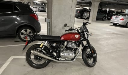 2021 Royal Enfield INT 650 motorcycle rental in Portland, OR