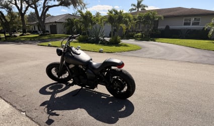 2010 Honda 750 Shadow Phantom motorcycle rental in Plantation, FL