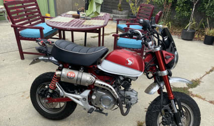 2019 Honda Monkey motorcycle rental in Pleasanton, CA