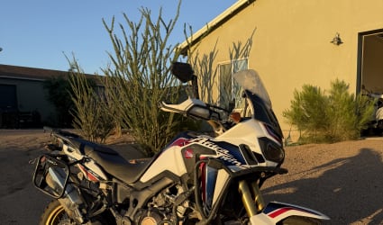 2017 Honda Africa Twin Enduro Sports Concept motorcycle rental in Apache Junction, AZ