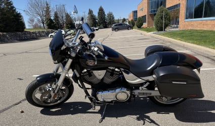 2006 Victory Hammer motorcycle rental in Burnsville, MN