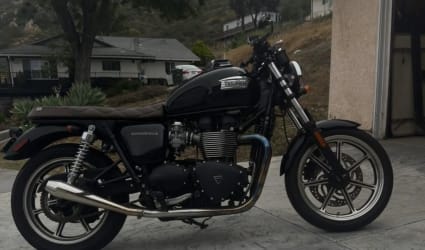 2014 Triumph Bonneville T100 motorcycle rental in Spring Valley, CA