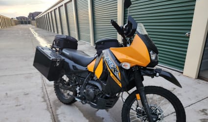 2018 Kawasaki KLR 650 motorcycle rental in Windsor, CO