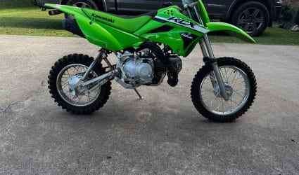 2024 Kawasaki KLX 110R L motorcycle rental in Tahlequah, OK