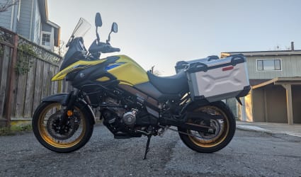 2021 Suzuki V-Strom 650XT motorcycle rental in Millbrae, CA
