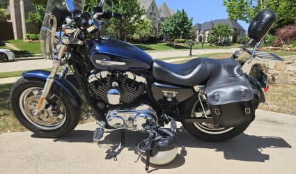 2014 Harley-Davidson Sporster 1200 Custom motorcycle rental in Frisco, TX
