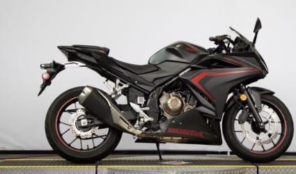 2021 Honda CBR500R motorcycle rental in Coppell, TX