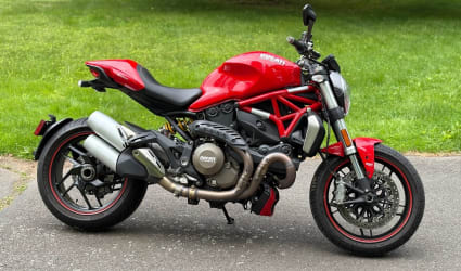 2014 Ducati Monster 1200 motorcycle rental in Bolton, CT