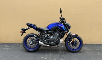 2022 Yamaha MT-07 motorcycle rental in San Francisco, CA