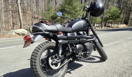 2014 Triumph Scrambler motorcycle rental in Everett, WA