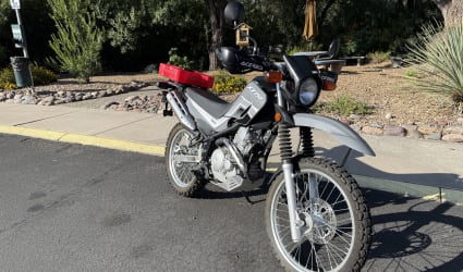 2025 Yamaha XT250 motorcycle rental in Tucson, AZ