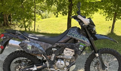 2022 Kawasaki KLX300 motorcycle rental in Jeffersonville, VT