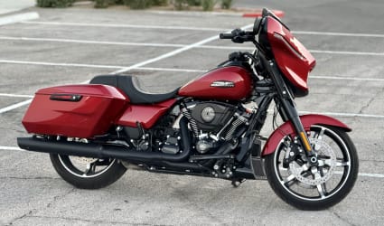 2025 Harley-Davidson Street Glide motorcycle rental in Las Vegas, NV