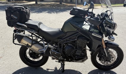 2014 Triumph Tiger Explorer XC motorcycle rental in San Antonio, TX