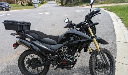 2020 Zongshen Hawk 250 DLX Enduro motorcycle rental in Gulf Breeze, FL