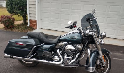 2015 Harley-Davidson Road King motorcycle rental in Charlottesville, VA