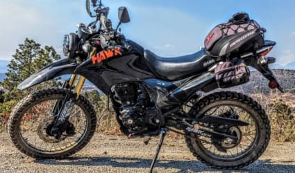 2022 Hawk 250 DLX motorcycle rental in Pagosa Springs, CO