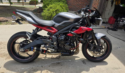 2015 Triumph Street Triple R ABS motorcycle rental in Colorado Springs, CO