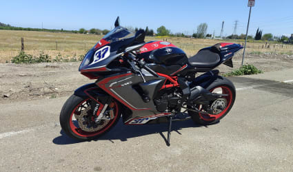 2020 MV Agusta F3 800 RC motorcycle rental in Tracy, CA