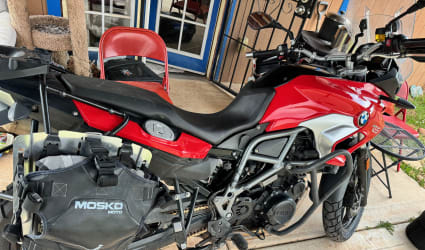 2017 BMW F 700 GS motorcycle rental in Cedar Crest, NM