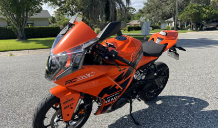 2022 KTM RC 390 motorcycle rental in Orlando, FL