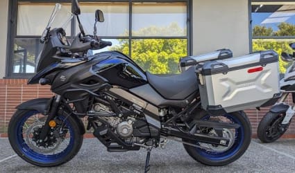 2023 Suzuki V-Strom 650XT Adventure motorcycle rental in Millbrae, CA