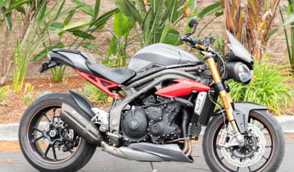 2016 Triumph Speed Triple R motorcycle rental in Hawthorne, CA