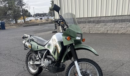 2001 Kawasaki KLR 650 motorcycle rental in Bend, OR
