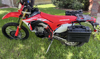 2019 Honda CRF450L motorcycle rental in Round Rock, TX