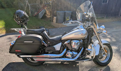 2008 Kawasaki Vulcan 900 Classic LT motorcycle rental in Chichester, NH