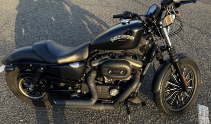 2015 Harley-Davidson Sportster Iron 883 motorcycle rental in Secaucus, NJ