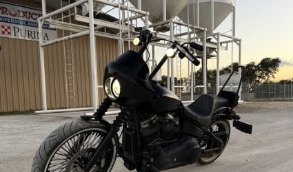 2018 Harley-Davidson Softail Street Bob Dark Custom motorcycle rental in Hillsboro, TX