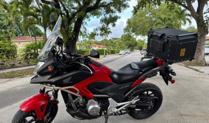 2013 Honda NC700X motorcycle rental in West Miami, FL