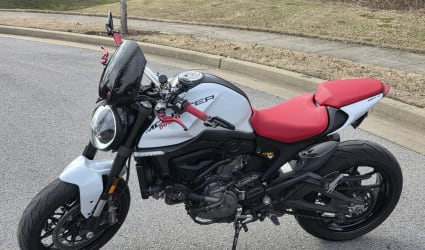 2024 Ducati Monster Plus motorcycle rental in Nashville, TN