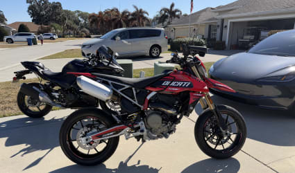2025 Ducati Hypermotard 698 Mono motorcycle rental in Winter Haven, FL